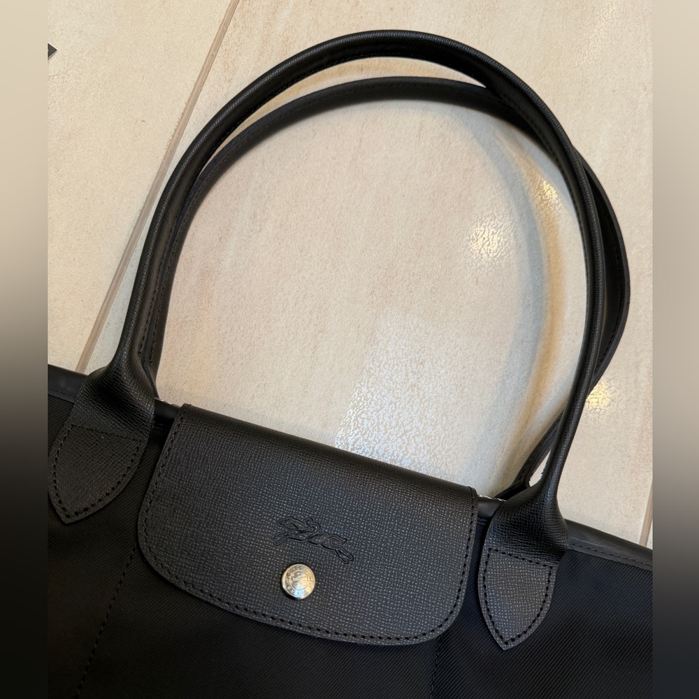 NWT Longchamp Le Pliage Energy Large Tote Bag in Black - Picture 4 of 14